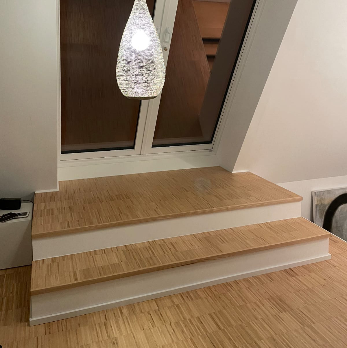 Podest neu gestaltet